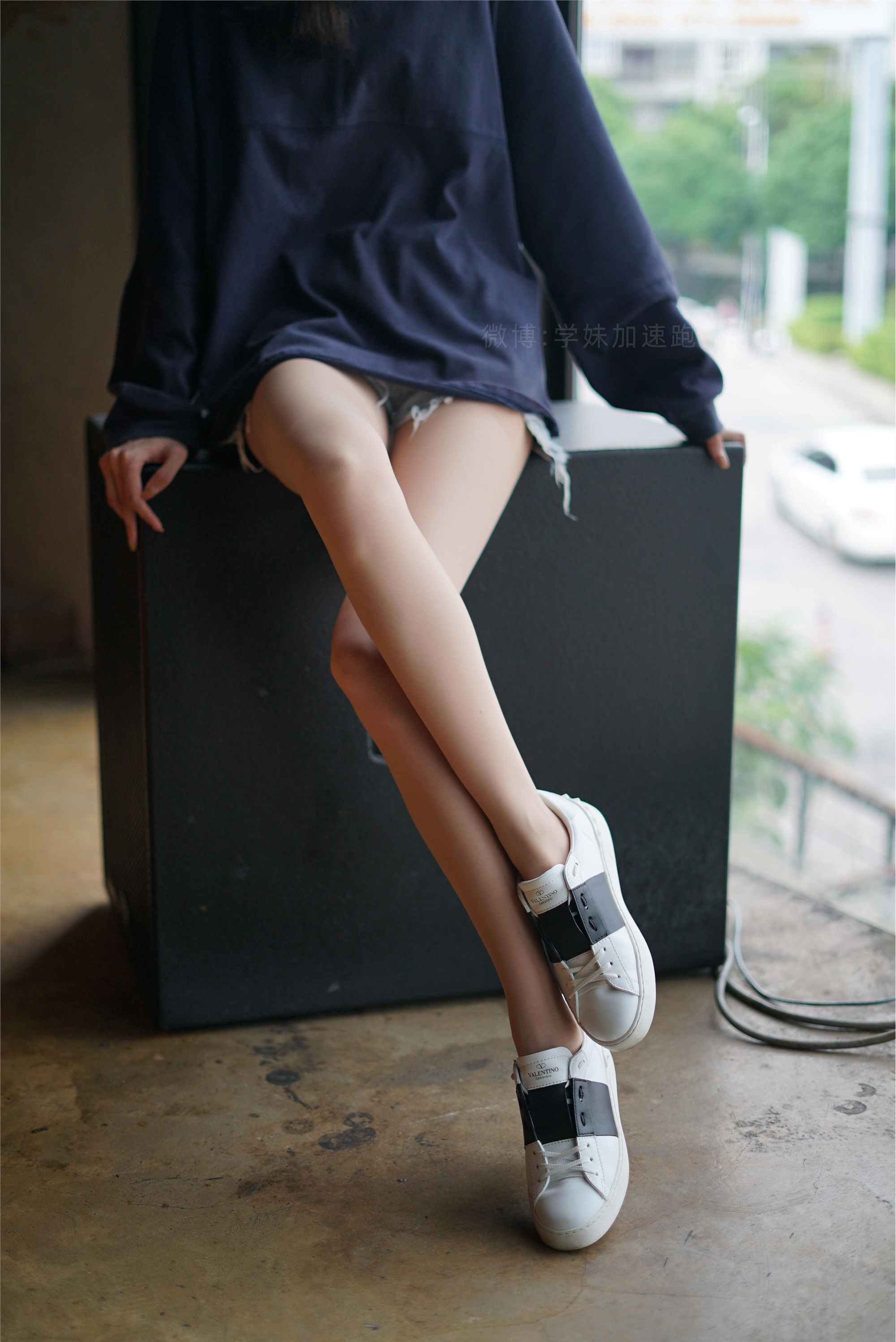 学妹加速跑 XM087《腿玩年的腿-九九》